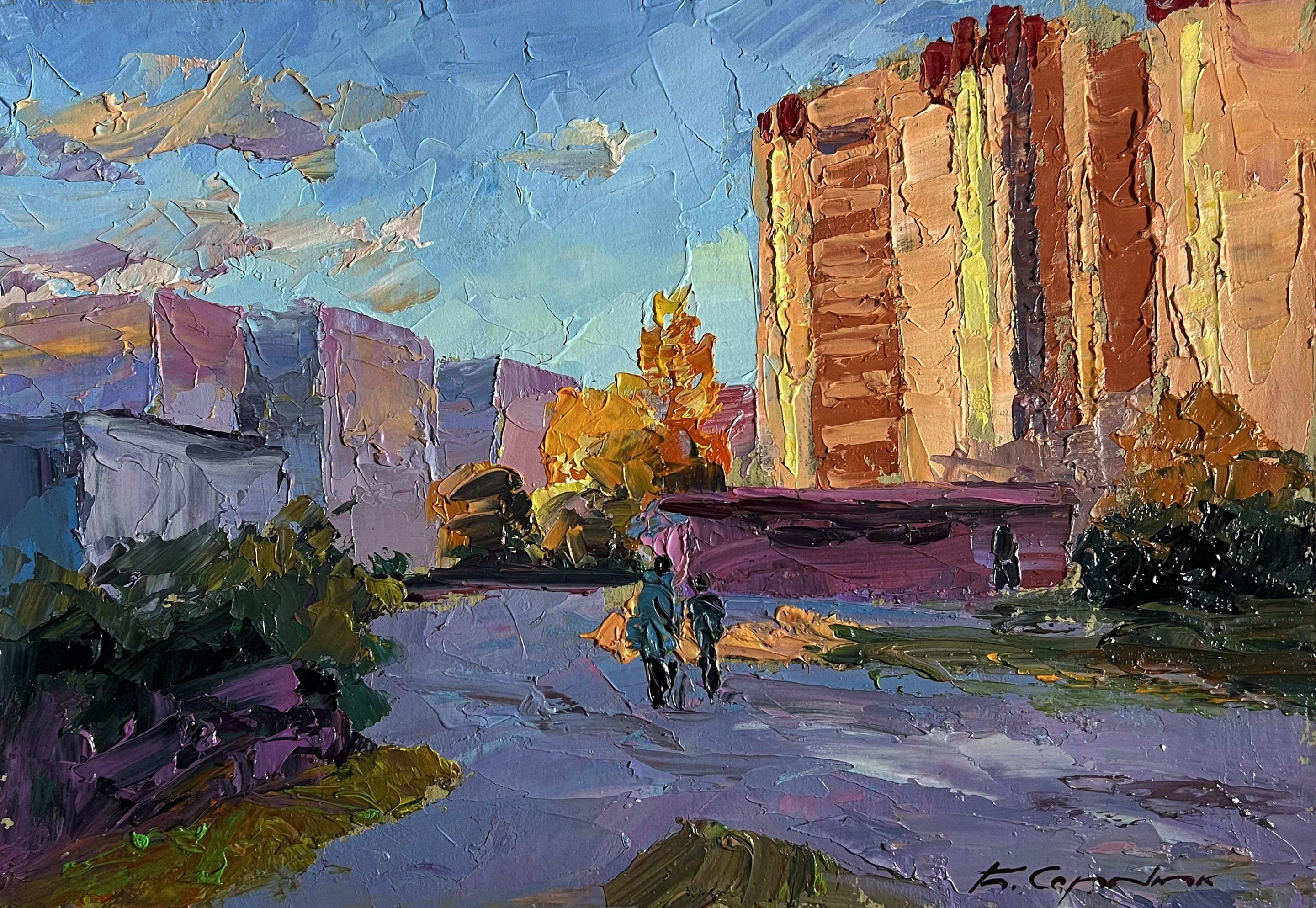 Boris Serdyuk, Early morning in the city Boris Serdyuk, Early morning in the city