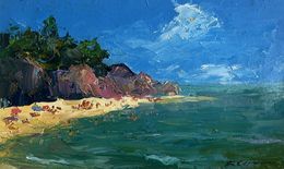 Gemälde, Holidays at sea, Boris Serdyuk
