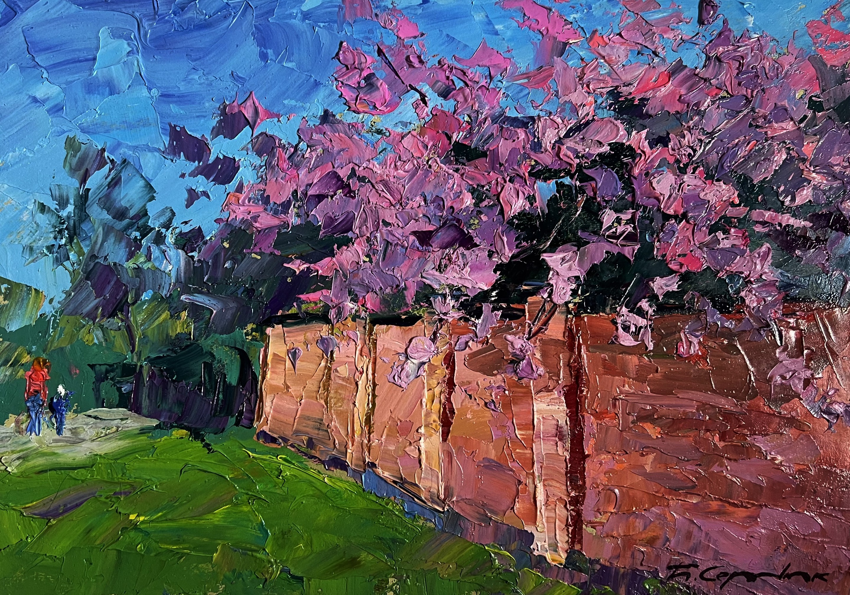 Boris Serdyuk, Apple tree in bloom Boris Serdyuk, Apple tree in bloom
