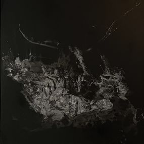 Gemälde, Noir d'Encens 1, Anton Kaestner
