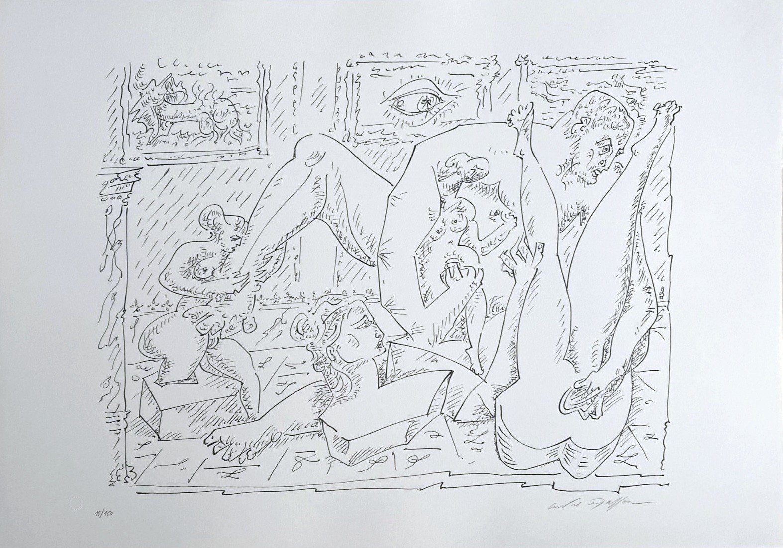 André Masson, Mythologie sexuelle André Masson, Mythologie sexuelle
