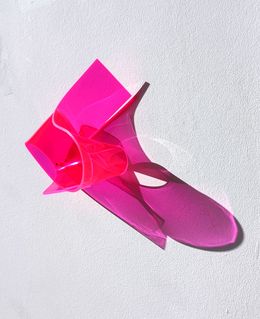 Sculpture, Neonroter Kringel VIIII, Selçuk Dizlek