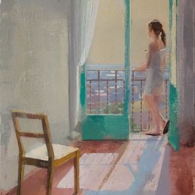 Painting, Al sol, Alejandra Caballero