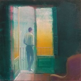 Painting, Des de l'habitació maragda, Alejandra Caballero