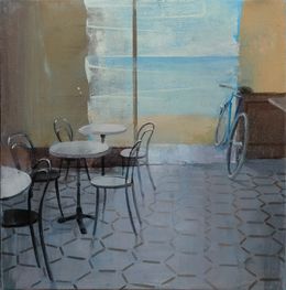 Painting, Una aturada al camí, Alejandra Caballero