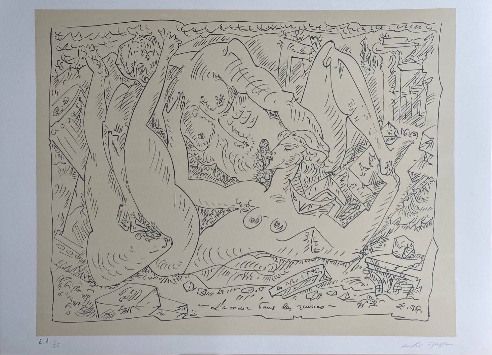 André Masson, Terre érotique André Masson, Terre érotique