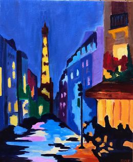Painting, So Paris, Odile Pinto-Corbin