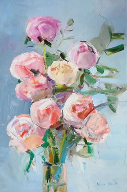 Painting, Peonies, Yehor Dulin