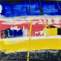 Peinture, Desert City, Frank De Blok