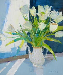 Painting, Tulips, Yehor Dulin