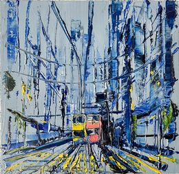 Peinture, Doubledeck tramway of Hong Kong, Frank De Blok