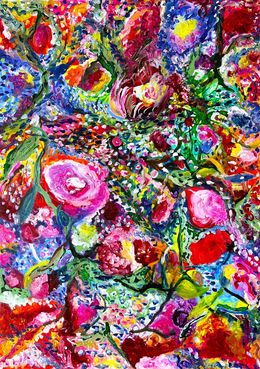 Painting, Parfum printanier, Muriel Deumie