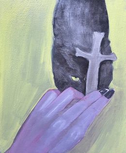 Gemälde, La sorcière, Chloé Kaemmerer
