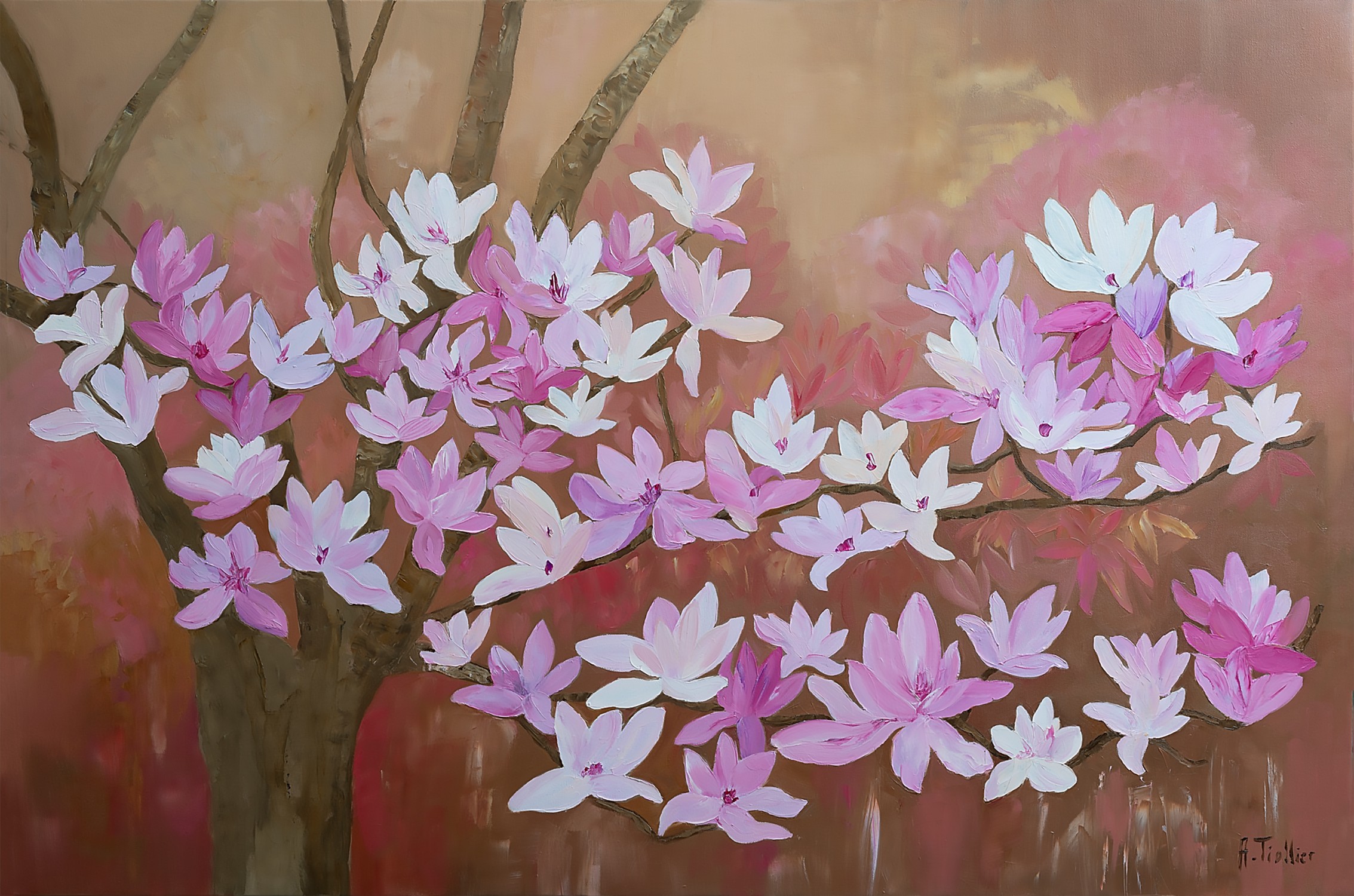 Agnès Tiollier, Comme un printemps IV Agnès Tiollier, Comme un printemps IV