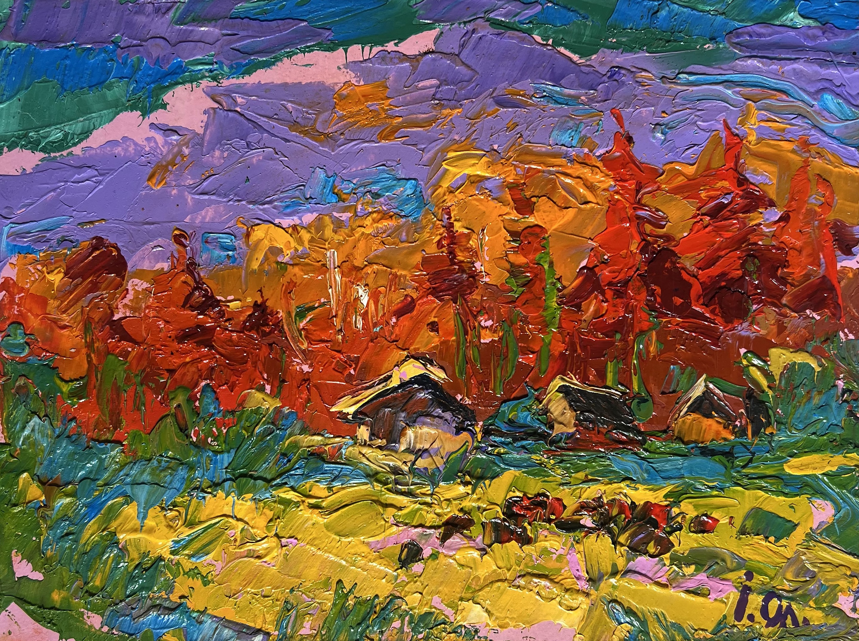 Ivanyuk Oleksiy, Autumn in the mountains Ivanyuk Oleksiy, Autumn in the mountains
