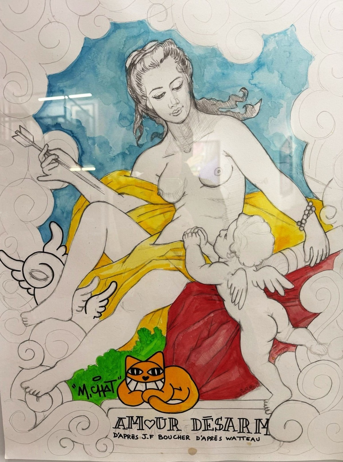 M.Chat, Etude Amour Désarmé M.Chat, Etude Amour Désarmé