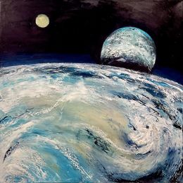 Painting, Anomalie céleste, Frank De Blok