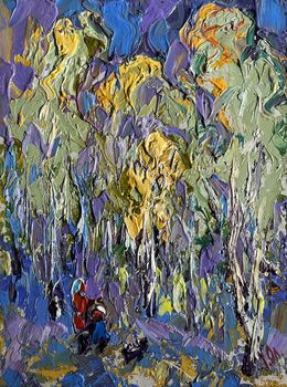 Painting, Spring mood in the forest, Ivanyuk Oleksiy