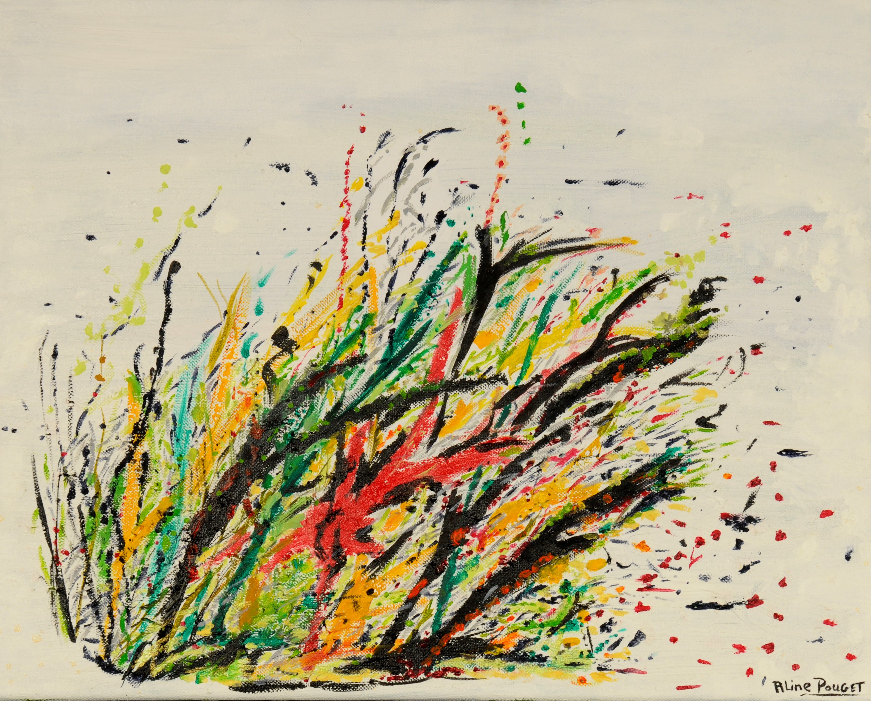 Aline Pouget, Buisson floral Aline Pouget, Buisson floral