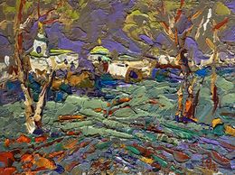 Gemälde, Amazing evening, Ivanyuk Oleksiy