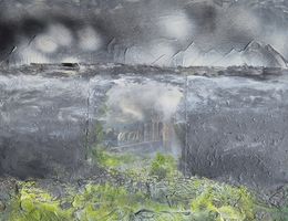 Gemälde, Nature et tempête, Safia Wosth