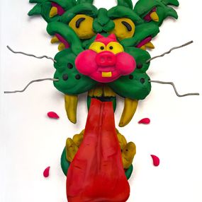 Gemälde, Plasticine wolf, Timur Fork