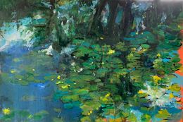 Gemälde, Water-Lilies, Pascal Herrmann