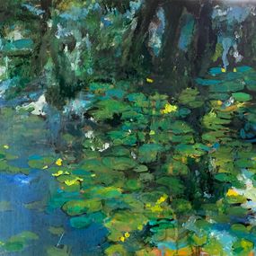 Gemälde, Water-Lilies, Pascal Herrmann