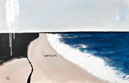 Painting, Hidden Ocean Bay, Kristina Mallen