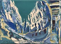 Painting, Mégalopole, Frank De Blok