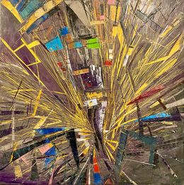 Peinture, Extreme Bird View, Frank De Blok