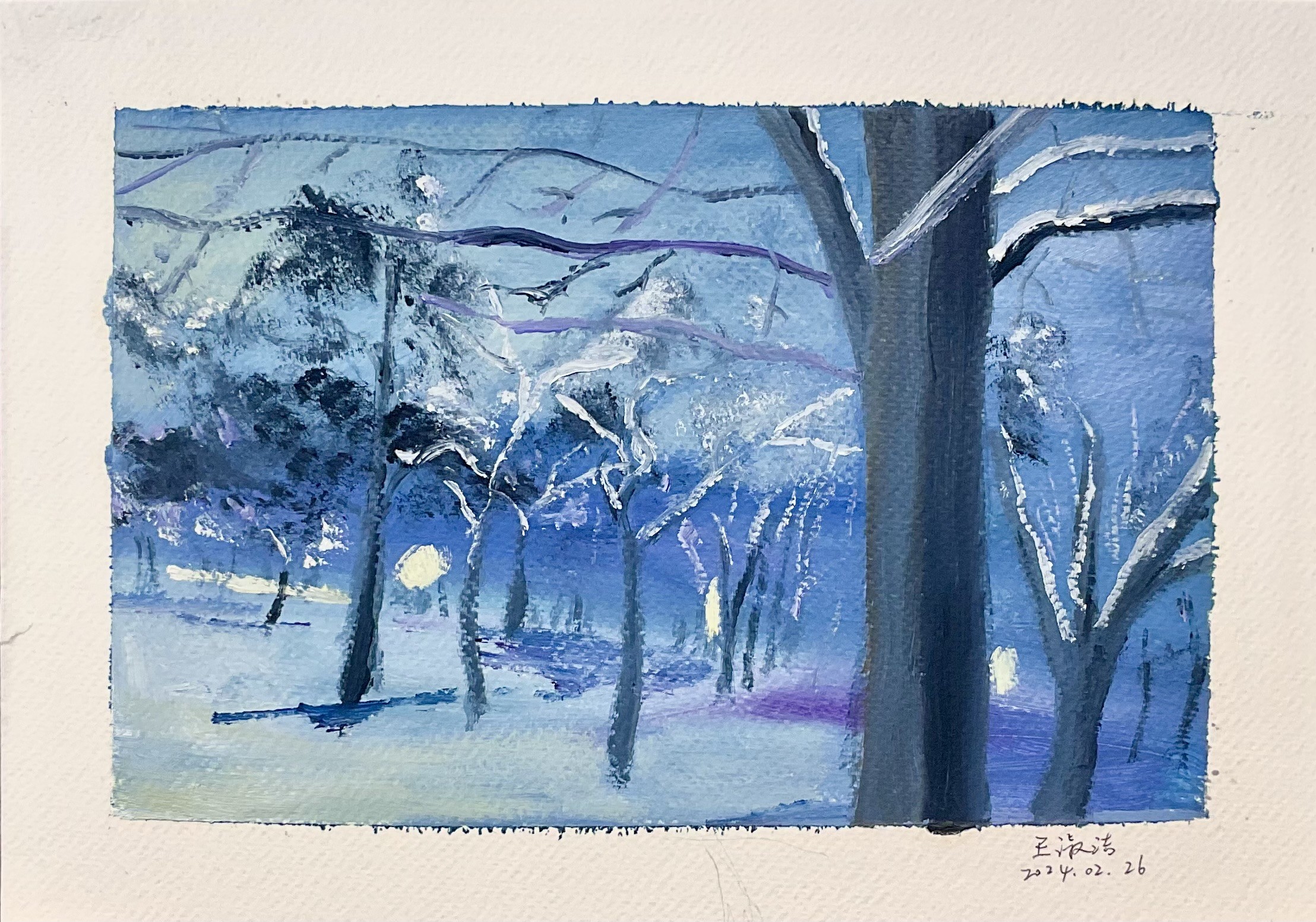 ShuJie Wang, Forêt ShuJie Wang, Forêt