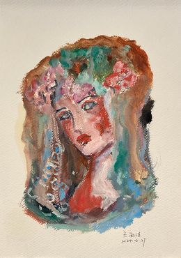 Gemälde, La belle, ShuJie Wang