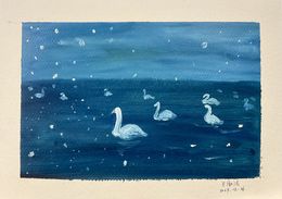 Gemälde, Les signes, ShuJie Wang