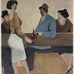 Print, The Bottle, David Schneuer