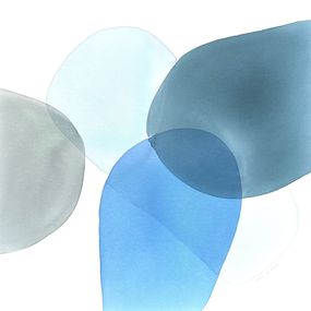 Gemälde, Instant II bleu, Carla De Leenie