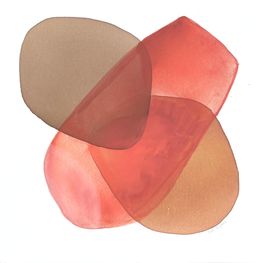 Painting, Layers of Instant I rouge, Carla De Leenie