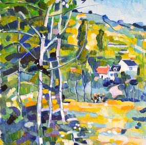 Painting, Un été en Normandie, Patrick Marie