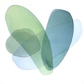 Gemälde, Green instant I, Carla De Leenie