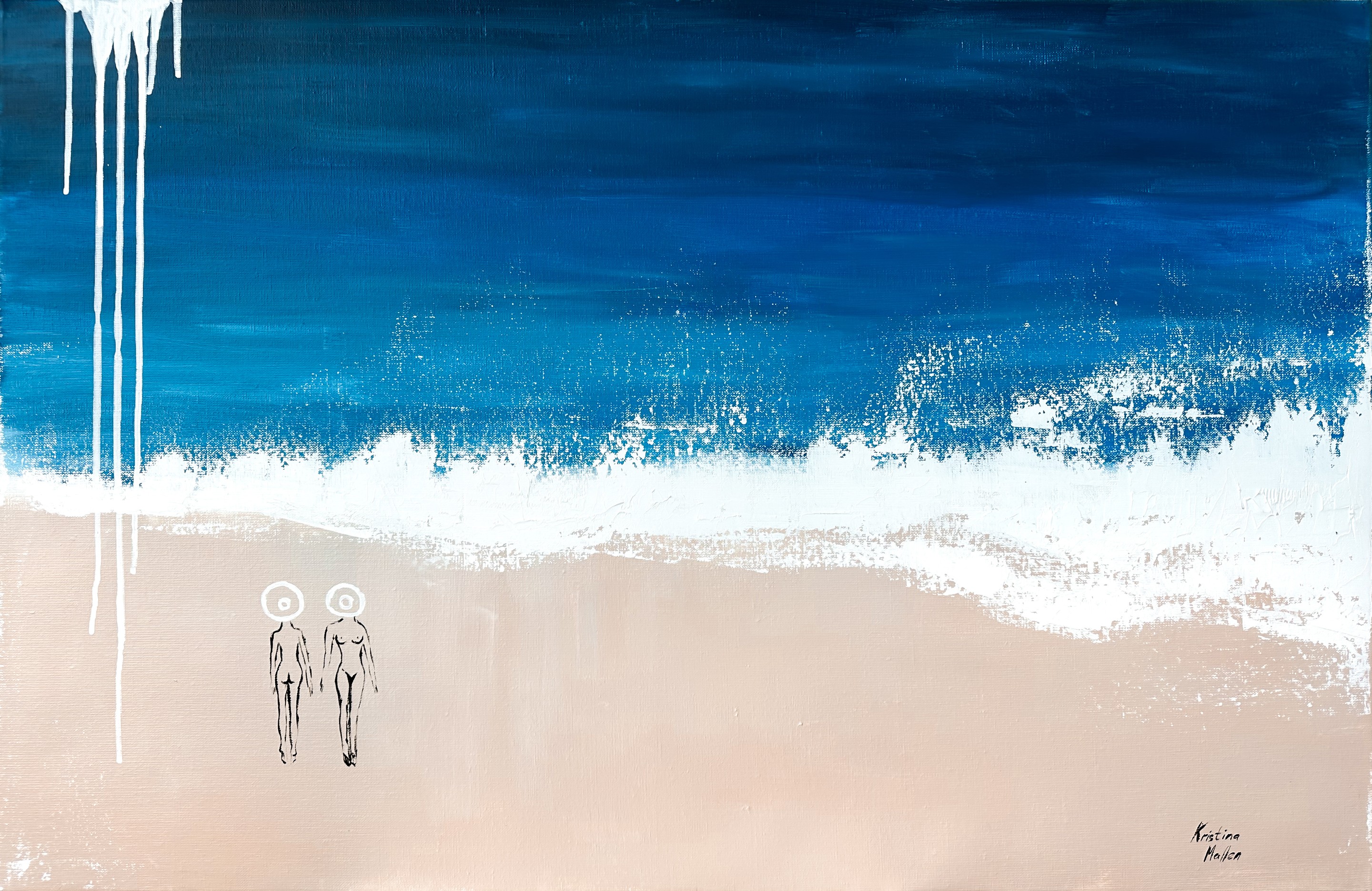 Kristina Mallen, Naked Ocean Horizon Kristina Mallen, Naked Ocean Horizon