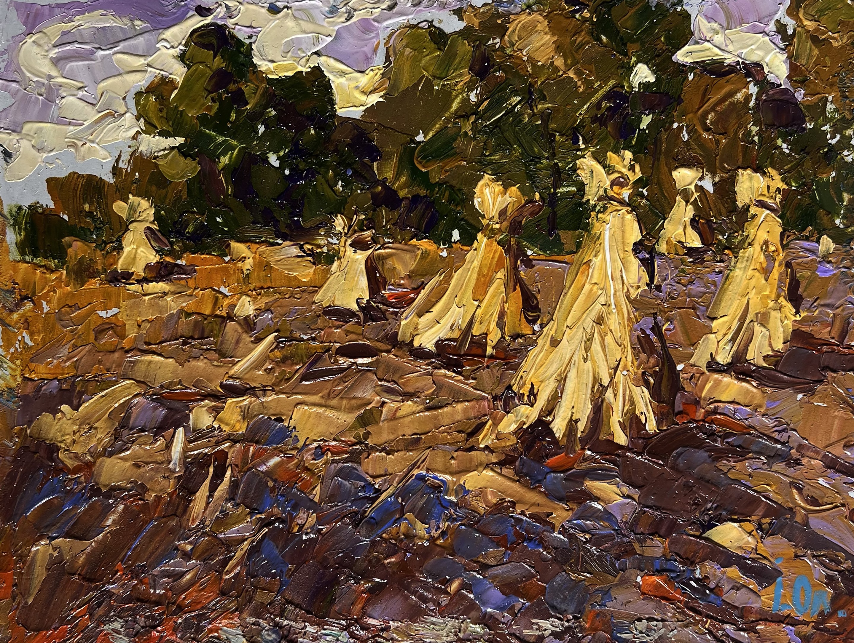 Ivanyuk Oleksiy, There are haystacks in the fields Ivanyuk Oleksiy, There are haystacks in the fields