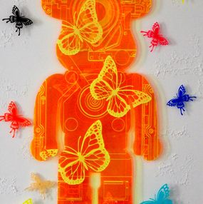 Gemälde, Pop Bearbrick, Léa Poncharal