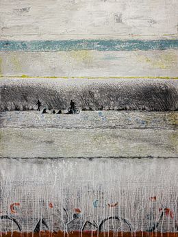 Painting, Wounded grass, DB Waterman