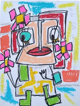 Peinture, La fille aux fleurs, Volt