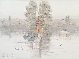 Peinture, Fisherman's house, Ivan Pylypenko