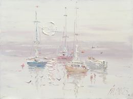 Gemälde, Morning at the sea, Ivan Pylypenko