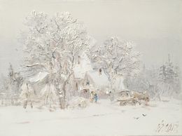 Peinture, Winter, Ivan Pylypenko