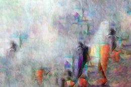 Print, Composition No.1, Angela Cameron