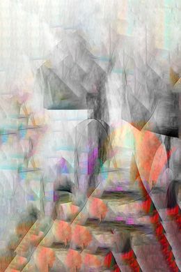 Print, Composition No.3, Angela Cameron