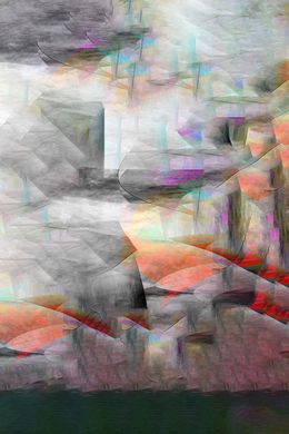 Print, Composition No.4, Angela Cameron